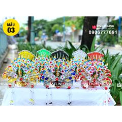 Mão 5 Bà Ngũ Hành - dùng cho tượng cao: 50cm, 60cm, 70cm
