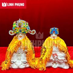 Combo áo mão Thần Tài Thổ Địa ngũ sắc - Size: 10 - 20