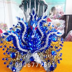 Mão bà Địa Mẫu khung lưới đính đá - Size tượng: 50cm (Ni 26cm) - DCD