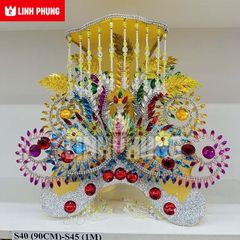Mão Bà Địa Mẫu BTM, BNS - Tượng Size 1m Ni45 (Đen/Vàng) - Linh Phụng - Decor