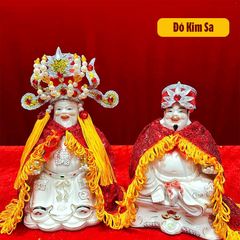 Combo áo mão Thần Tài Thổ Địa (Kim Sa) - Size: 10 - 22 Đồ trang trí  Decor Phòng Trang Trí Nhà