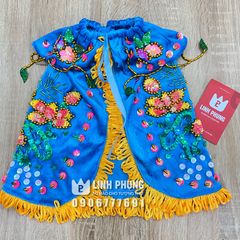 Áo choàng Quan Âm nhung kết cườm - 20cm, 40cm, 50cm, 60cm - QAK