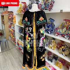 Mão Bà Địa Mẫu BTM, BNS - Tượng Size 1m2 Ni50 (Đen/Vàng)- Linh Phụng - Decor