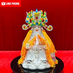Combo Áo Mão Ông Thần Tiền Kim Sa (Không Kèm Tượng) - Đầy Đủ Kích Cỡ - Đo Vòng Đầu Tượng Lấy Size