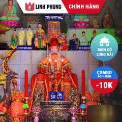 Combo áo + mão BÀ CÔ ở Dinh Cô Long Hải - 1m2 (Ni 60cm) - Mã: BTM
