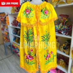 Áo choàng Quan Âm (loại thêu) - Tượng cao 80cm - Mã: QAT80, CST