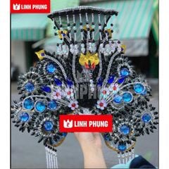 Mão Bà Địa Mẫu BTM, BNS - Tượng Size 1m4 Ni60 (Đen/Vàng)