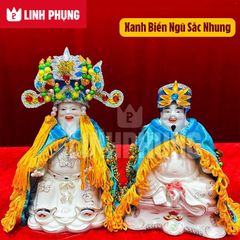 Combo áo mão Thần Tài Thổ Địa (Nhung) - Size: 10 - 22 Đồ trang trí  Decor Phòng Trang Trí Nhà