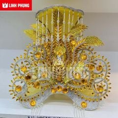 Mão Bà Địa Mẫu BTM, BNS - Tượng Size 1m2 Ni50 (Đen/Vàng)- Linh Phụng - Decor