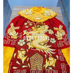 Áo Bà loại Áo mặc/Áo trong Rồng Kết Nổi (Tượng ngồi: Chúa Xứ, Tam Tòa, Linh Sơn Thánh Mẫu..v.v) - Mã: MNC