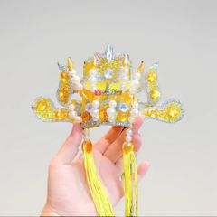 Mão cho tượng ông Thần Tài / Thần Phát / Thần Tiền - Đỏ / Vàng (đủ size) Decor Decor Phòng Trang Trí Nhà Trang Trí