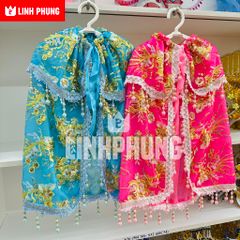 [MỚI] Áo Choàng Voan 2 Lớp - Size: 20-60cm | Phù Hợp Tượng Bà Quan Âm, Địa Mẫu, Chúa Xứ, Ngũ Hành - Mã: CVO, QAV