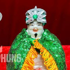 Combo Áo Mão Ông Địa - Kim Sa (Không Kèm Tượng) - Đầy Đủ Kích Cỡ - Đo Vòng Đầu Tượng Lấy Size/ Mã SP: AMODKS