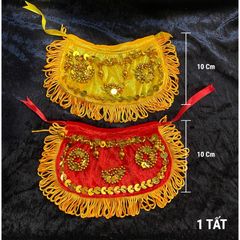 Áo choàng cho tượng ông Thần Tài hoặc Thổ Địa (GIÁ 1 ÁO) Decor phong thủy may mắn Decor Phòng