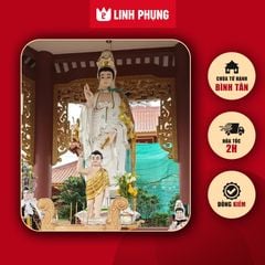 Áo Choàng Quan Âm - Chùa Từ Hạnh Bình Tân - Size: 3m5