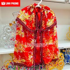[MỚI] Áo Choàng Voan 2 Lớp - Size: 20-60cm | Phù Hợp Tượng Bà Quan Âm, Địa Mẫu, Chúa Xứ, Ngũ Hành - Mã: CVO, QAV