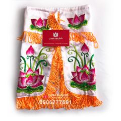 Áo Choàng Quan Âm - Loại Thêu Vải Phi (30cm - 60cm) - Mã: QAT