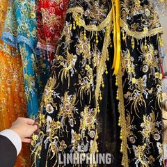 Áo Choàng Vải Voan 2 Lớp [Phù hợp tất cả tượng]- Size 2m5