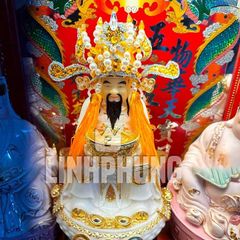 Combo Áo Mão Ông Thần Tiền Kim Sa (Không Kèm Tượng) - Đầy Đủ Kích Cỡ - Đo Vòng Đầu Tượng Lấy Size