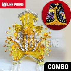 Combo áo mão bà Địa Mẫu tượng cao 20cm (Đen) Decor Decor Phòng Trang Trí Nhà Trang Trí