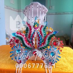 Combo 5 Mão Bà Ngũ Hành Nương Nương - Mẫu: BNS - Size tượng 30cm (Ni 18cm)