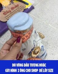 Combo áo mão Thần Tài Thổ Địa (Kim Sa) - Size: 10 - 22 Đồ trang trí  Decor Phòng Trang Trí Nhà