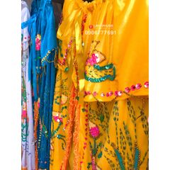 Áo choàng Mẹ Quan Âm - Vải Nhung Kết Sen Trúc, Size 1m-2m5 (Trắng, vàng, xanh biển, hồng - đủ kích cỡ) QAK