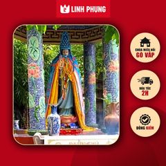 Áo choàng Quan Âm - Chùa Miếu Nổi Gò Vấp (Bên Sông) - Size: 1m8