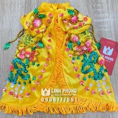 Áo choàng Quan Âm nhung kết cườm - 20cm, 40cm, 50cm, 60cm - QAK