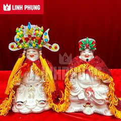 Combo áo mão Thần Tài Thổ Địa ngũ sắc - Size: 10 - 20