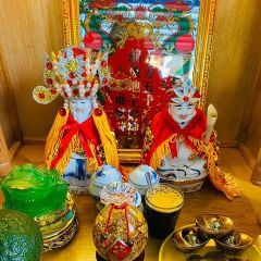 Áo choàng cho tượng ông Thần Tài hoặc Thổ Địa (GIÁ 1 ÁO) Decor phong thủy may mắn Decor Phòng