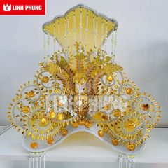 Mão Bà Địa Mẫu BTM, BNS - Tượng Size 1m4 Ni60 (Đen/Vàng)