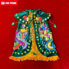 Áo 5 bà Ngũ Hành Nương Nương  - Size: 30cm,40cm (vàng, xanh lá, trắng, đỏ, đen) Decor Decor Phòng Trang Trí Nhà Đồng Tượng