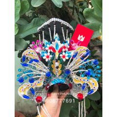 Combo áo choàng & mão bà - tượng cao 30cm (Ni 18cm) (Mã: CRP HNS)