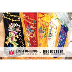 Combo áo mão tượng Quan Thánh, Quan Bình, Châu Xương (20cm - 50cm)