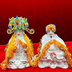 Combo áo mão Thần Tài Thổ Địa ngũ sắc - Size: 10 - 20