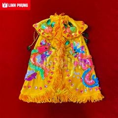 Áo 5 bà Ngũ Hành Nương Nương  - Size: 30cm,40cm (vàng, xanh lá, trắng, đỏ, đen) Decor Decor Phòng Trang Trí Nhà Đồng Tượng