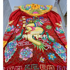 Combo áo mão cúng Bà Chúa Xứ Bàu Mướp (Tịnh Biên An Giang) - 1m2 (Ni 50cm) - BTM