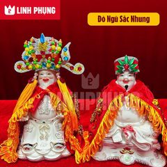 Combo áo mão Thần Tài Thổ Địa (Nhung) - Size: 10 - 22 Đồ trang trí  Decor Phòng Trang Trí Nhà