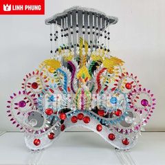 Mão Bà Địa Mẫu BTM, BNS - Tượng Size 1m4 Ni60 (Đen/Vàng)