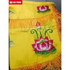 Áo Choàng Quan Âm - Loại Thêu Vải Phi (30cm - 60cm) - Mã: QAT Decor Decor Phòng Trang Trí Nhà Tranh