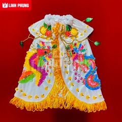 Áo nhung rồng phụng dùng để cúng Bà (Địa Mẫu, Chúa Xứ, Ngũ Hành,v.v..) Decor Decor Phòng Trang Trí Nhà