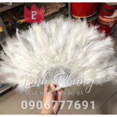 Quạt Lông Ngũ Hành Nương Nương - Địa Mẫu - Chúa Xứ - Cô 9