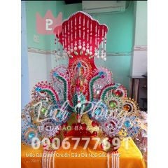 Combo áo + mão cúng bà Châu Đốc 2 Nhà Bè - 1m6 (ni 60cm) - BNS