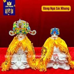 Combo áo mão Thần Tài Thổ Địa (Nhung) - Size: 10 - 22 Đồ trang trí  Decor Phòng Trang Trí Nhà