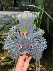 Combo áo choàng & mão bà tượng cao 50cm, 60cm - BTM Decor Decor Phòng Trang Trí Nhà