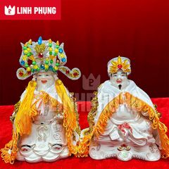 Combo áo mão Thần Tài Thổ Địa ngũ sắc - Size: 10 - 20