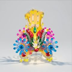 Mão bà Chúa Xứ, Linh Sơn, Địa Mẫu, Ngũ Hành - tượng cao 20cm (Ni 16cm) Decor Decor Phòng Trang Trí Nhà Đồng