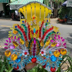 Combo áo choàng & mão bà tượng cao 50cm, 60cm - BNS