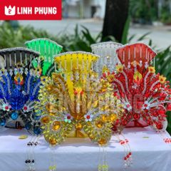 Mão 5 bà ngũ hành nương nương - tượng 50cm Decor Decor Phòng Trang Trí Nhà Trang Trí